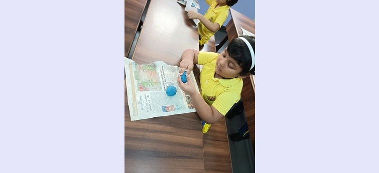 Dough making activity 